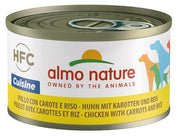 Almo Nature Cuisine Comida Húmeda Pollo Con Zanahoria Y Arroz Para Perros Adultos Lata 95g-1