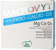 Macrovyt Magnesio + Calcio + Vitamina D3 18 Sobres-1