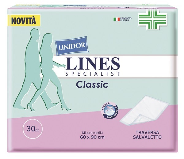 Protector de cama transversal clásico Lines Specialist-1