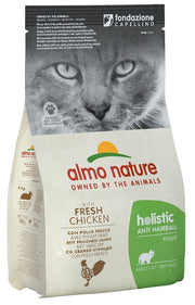 Almo Nature Pienso Holistic Antibolas de Pelo con Pollo Fresco para Gatos Adultos Bolsa 400g-1