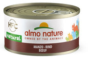 Almo Nature HFC Comida Húmeda Natural Ternera Gatos Adultos Lata 70g-1