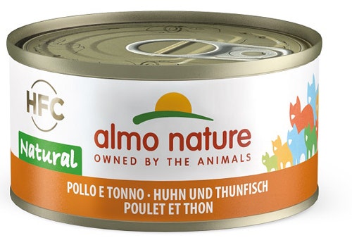 Almo Nature Hfc Atún y Pollo Gato Adulto 70g-1