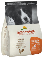 Almo Nature Mantenimiento Holístico Croquetas De Pollo Perros Adultos Tamaño Mediano Y Grande Bolsa 2kg-1