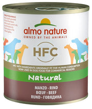 Almo Nature HFC Comida Húmeda Natural de Carne de Vacuno para Perros Adultos 290g-1