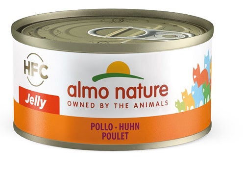 Almo Nature HFC Jelly Comida Húmeda Imperial Pollo para Gatos Adultos Lata 70g-1