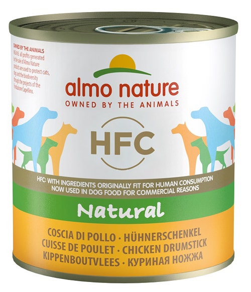 Almo Nature Comida Húmeda Pata de Pollo para Perros Adultos Lata 280g-1