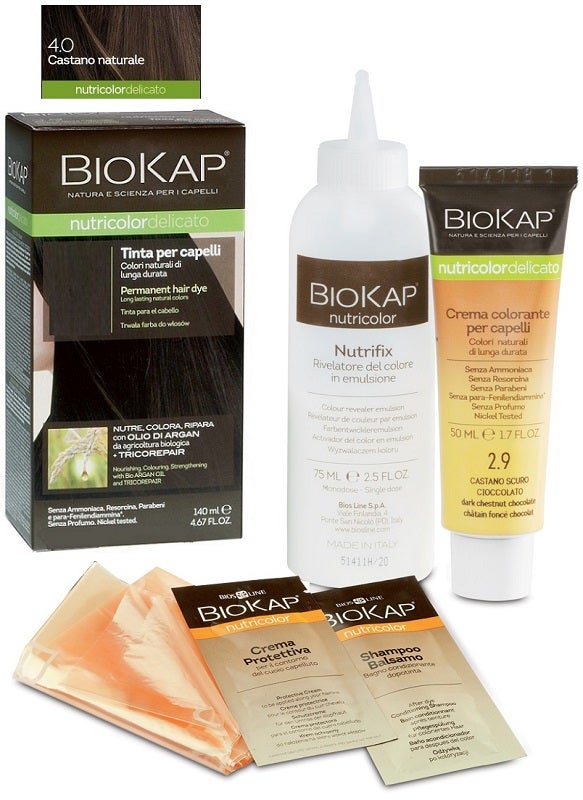 Biokap Nutricolor Delicato 4.0 Tinte Castaño Natural-1
