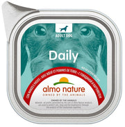 Almo Nature Menú Diario Comida Húmeda Carne y Patatas para Perros Adultos Tarrina 100g-1