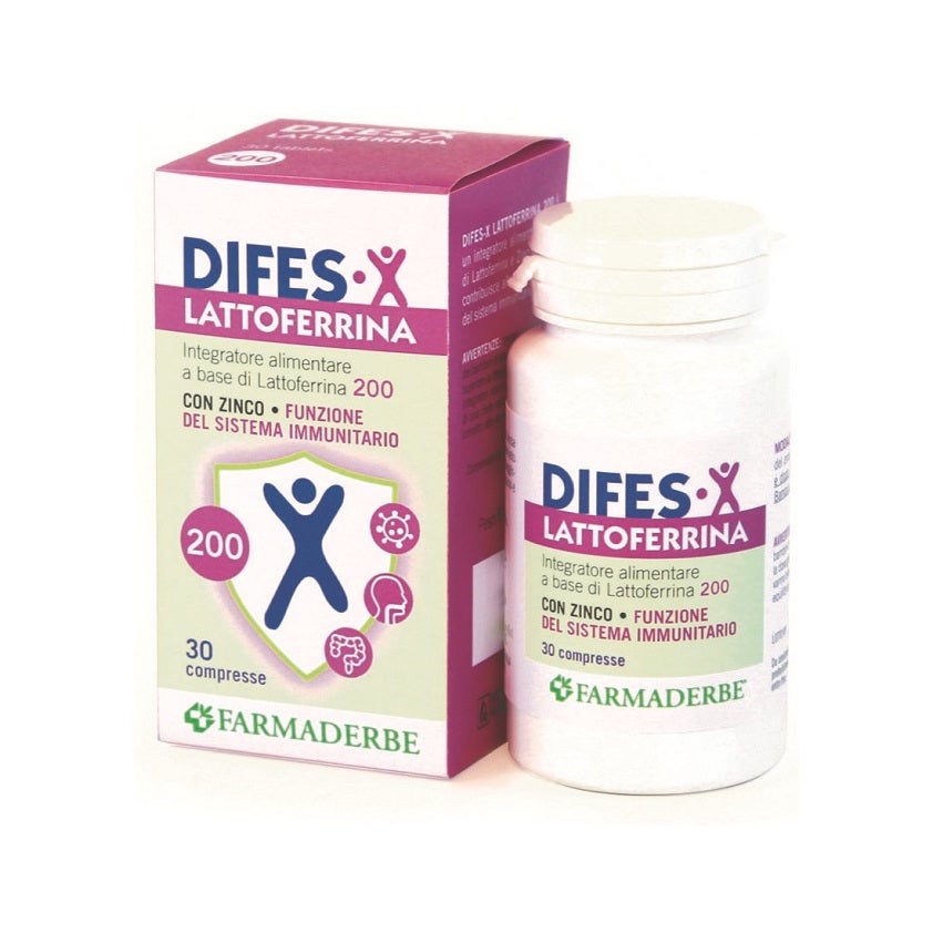 Difes-X Lattoferrina 200 30 Compresse