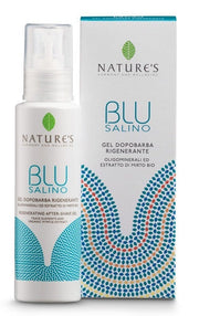 Nature's Blue Saline Gel para después del afeitado Regenerador 100ml-1