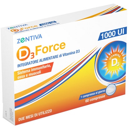 D3 Force Zentiva 1000 UI 60 comprimidos