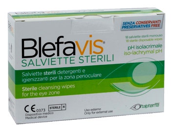 Blefavis Toallitas Estériles Zona Periocular 18 Piezas-1