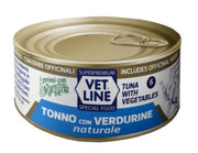 Vet Line Gatto Tonno E Verdure Lattina 70gr