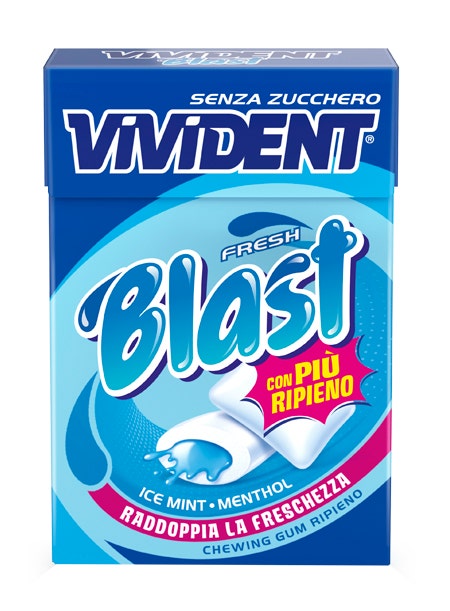 Vivident Fresh Blast Blue 30g