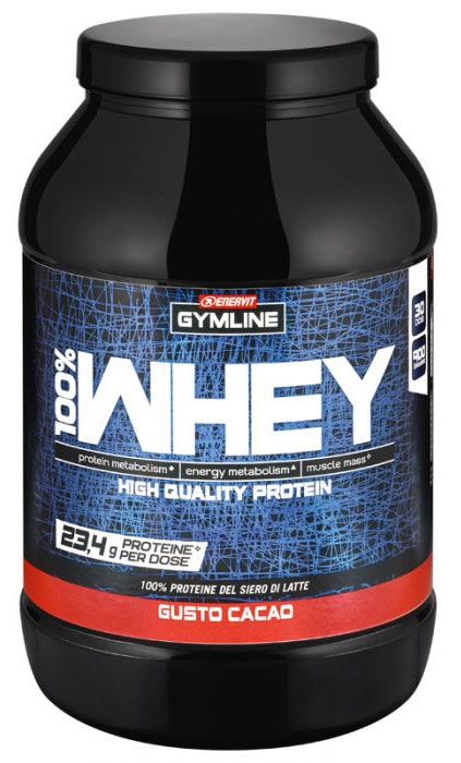 Gymline 100% Suero Concentrado Cacao 900g-1