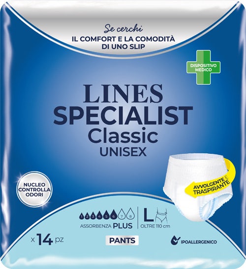 Lines Specialist Classic Unisex Pants Plus 14 Pezzi