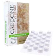 Carbón vegetal 50 comprimidos