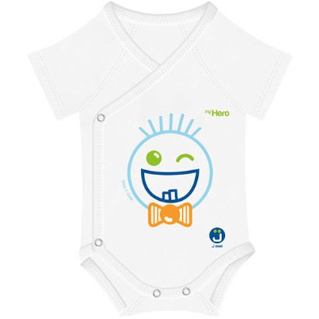 J Bimbi Body My Hero Bio Cotton 4 Season 44-62cm Wink&Smile Bimbo