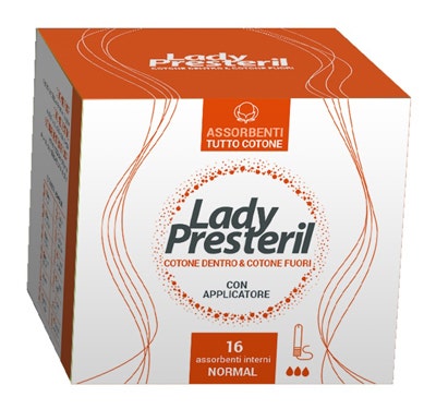 Lady Presteril Absorbente Interno Normal 16 Piezas-1