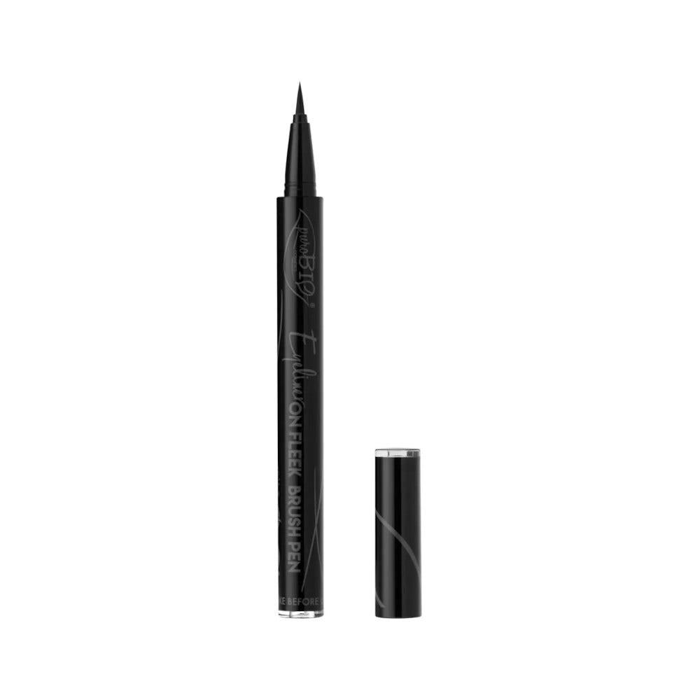 Purobio Delineador de Ojos On Fleek Brush Pen 0.69ml-1