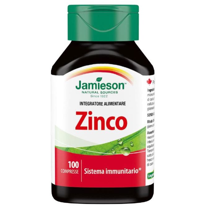 Jamieson Zinc 100 comprimidos
