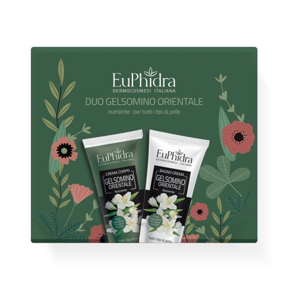Euphidra Duo Jazmín Oriental 1 Crema Corporal + 1 Crema de Baño-1