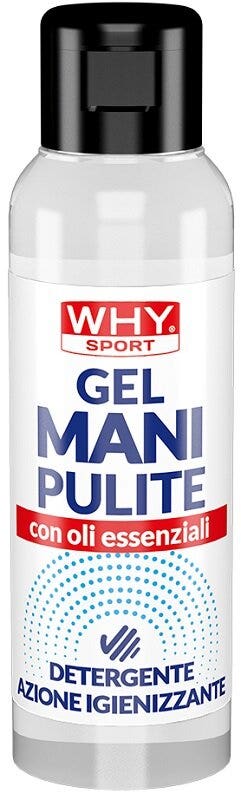 WhySport Gel Mani Pulite Con Oli Essenziali 100ml