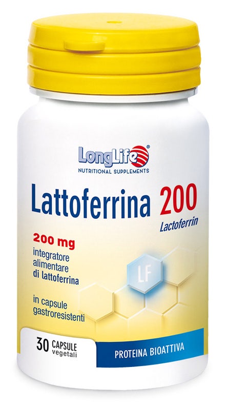 Longlife Lactoferrina 200 30 Cápsulas-1