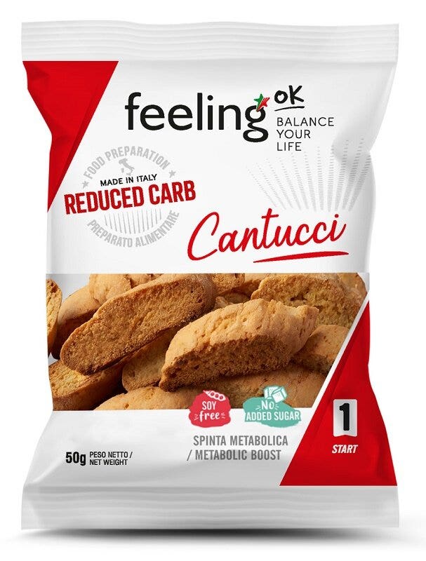 Feeling Ok Cantucci +Protein Almendra 50 g