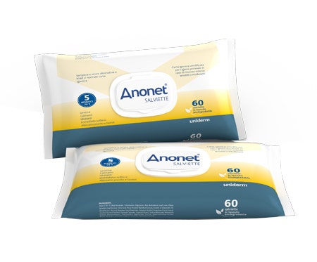 Anonet Higiene Íntima 60 Toallitas-1