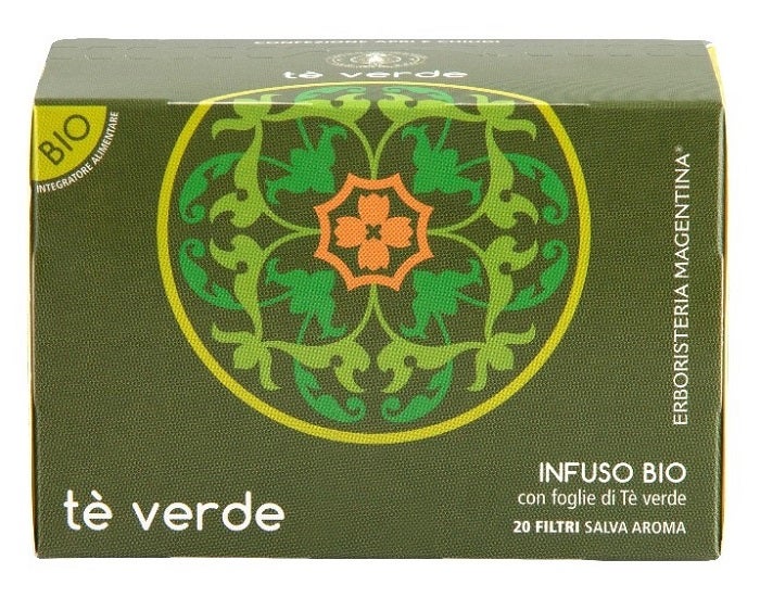 Té Verde Ecológico 20 Filtros-1