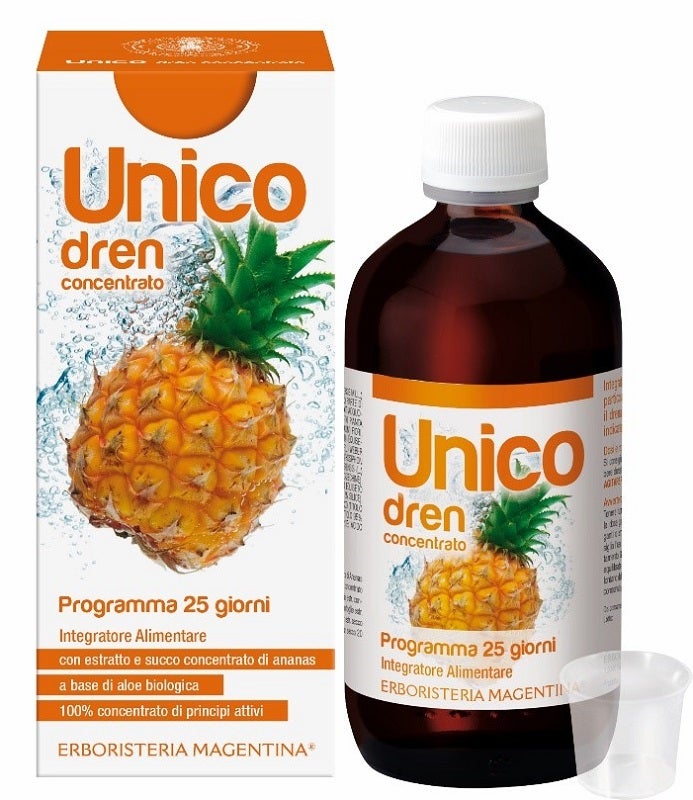 Unico Dren Zumo Concentrado De Piña 250ml-1