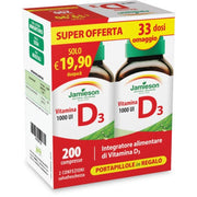 Jamieson Duo Pack Vitamina D 1000 Con Pastillero 2x100 Comprimidos-1