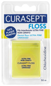Curasept Classico Floss Ultra Fine Sin Cera Clorhexidina 50m-1