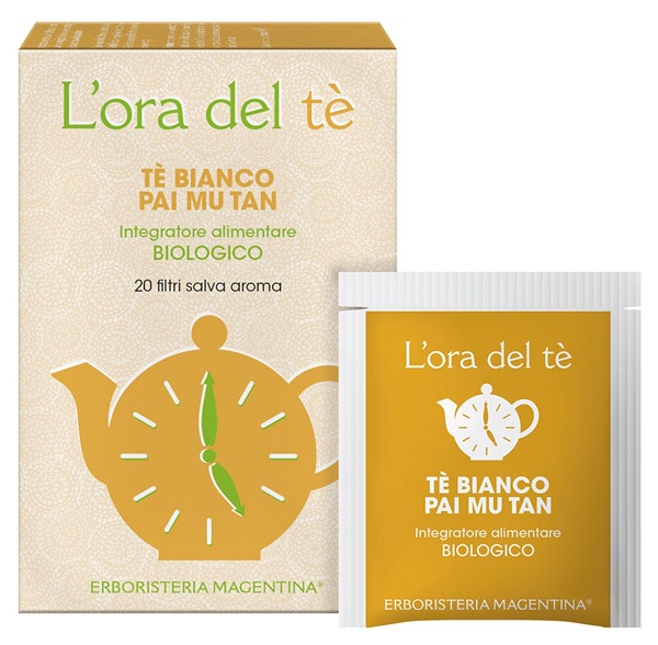 Té Blanco Pai Mu Tan Bio 20 Bolsitas