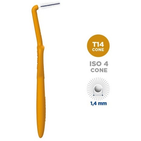 Curasept Proxi Angle Cepillo Interdental T14 Ocre 5 Unidades 1,4 mm