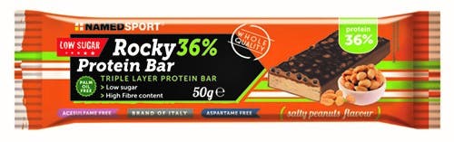 Rocky Barrita Proteica 36% Cacahuetes Salados 50g-1
