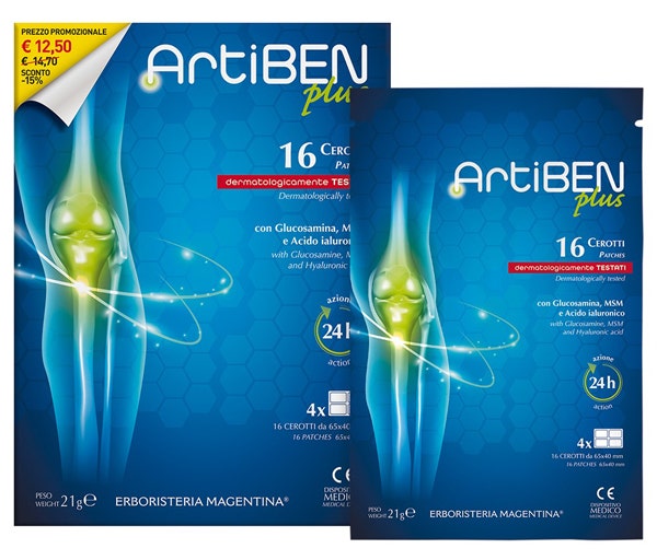 Artiben Plus Parches 16 Piezas-1