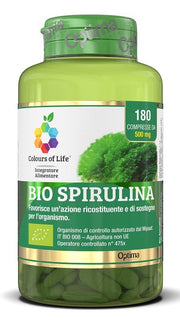 Optima Bio Spirulina Colours Of Life 180 comprimidos