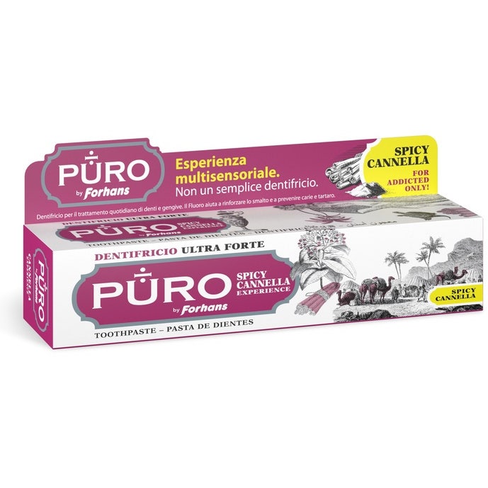 Forhans Pure Dentífrico Picante Canela 75ml-2