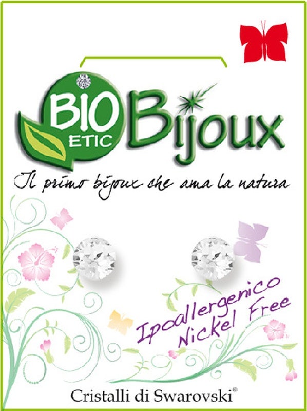 Bioetic Bijoux Xirius 5,3mm Pendiente Cristal Brillante-1