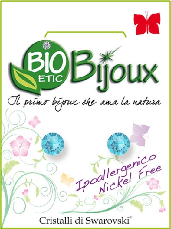 Pendiente Biobijoux Xirius 5.1mm Aguamarina-1