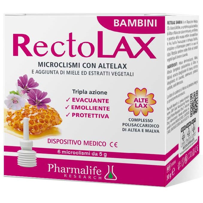Rectolax Microenemas para Niños 6 unidades de 5 g