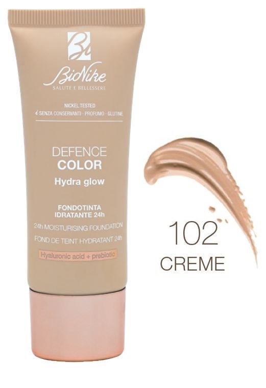 Bionike Defence Color Base de maquillaje Hydra Glow 102 Crema 30 ml