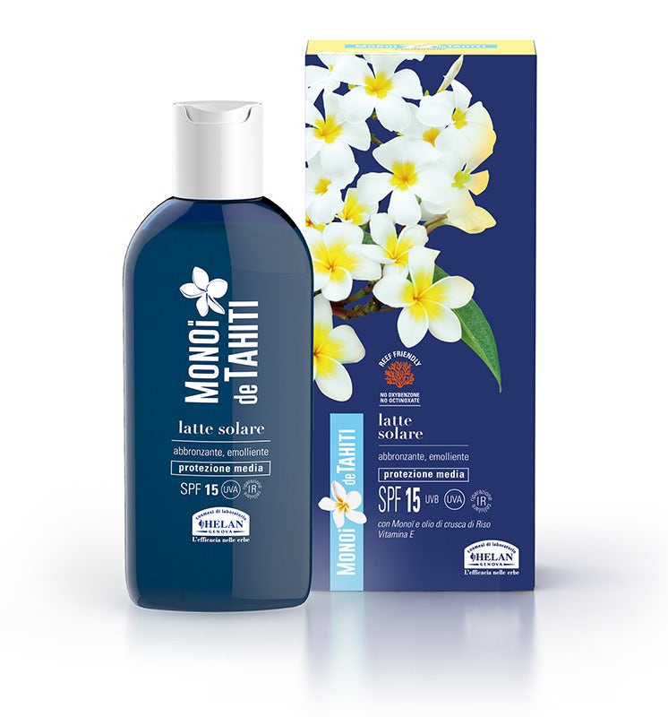 Helan Monoi De Tahiti Leche Solar SPF15 200ml-1