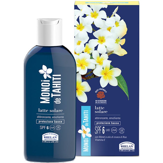 Helan Monoi Leche Solar Bronceadora / Emoliente SPF6 200ml-3