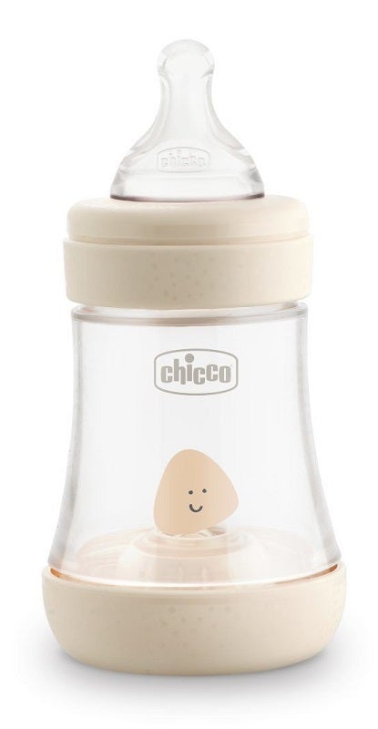 Chicco Perfect 5 Biberón 150 ml Beige - Flujo LENTO