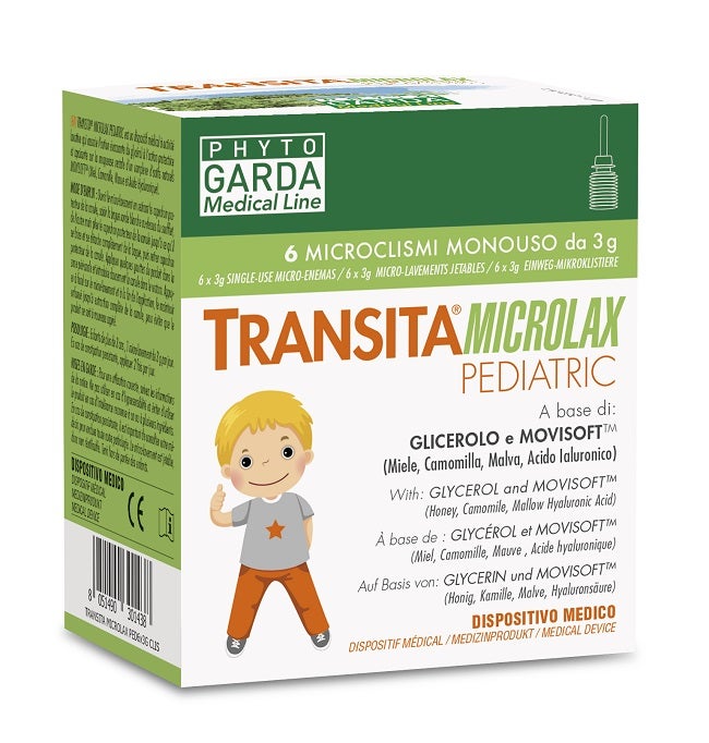 Transita Microlax Pediátrico 6 microenemas