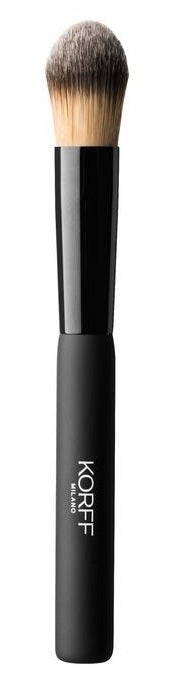 Brocha para base de maquillaje ovalada de 1 pieza de Korff-1