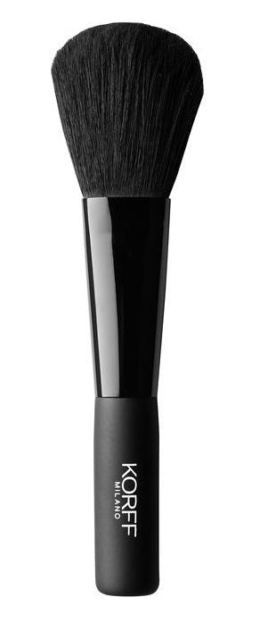 Brocha para polvos planos de maquillaje Korff-1